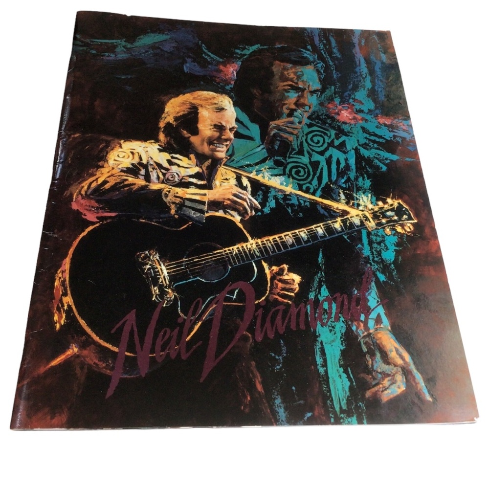 NEIL DIAMOND 1991 LOVESCAPE TOUR CONCERT PROGRAM SOUVENIR BOOK